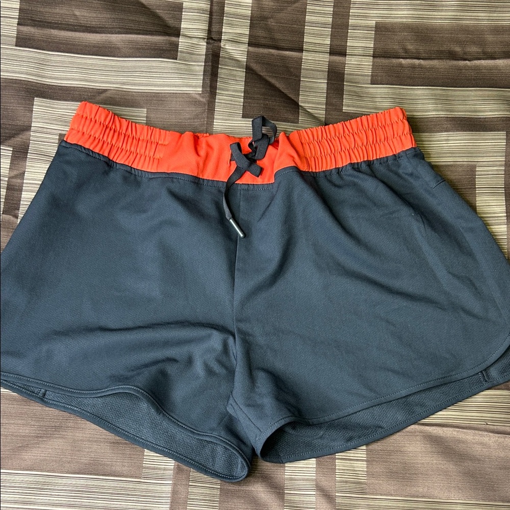 Women's Zyia Black and Red Shorts